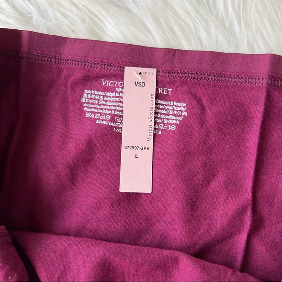 Victoria’s Secret Burgundy Red High Waisted Bikini Cut Panties - Picture 2 of 3